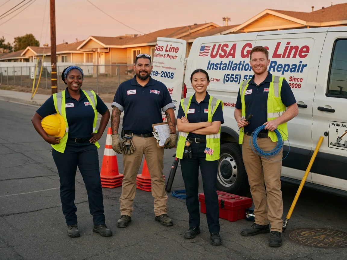 Gas Line Installation company in Reidsville, GA